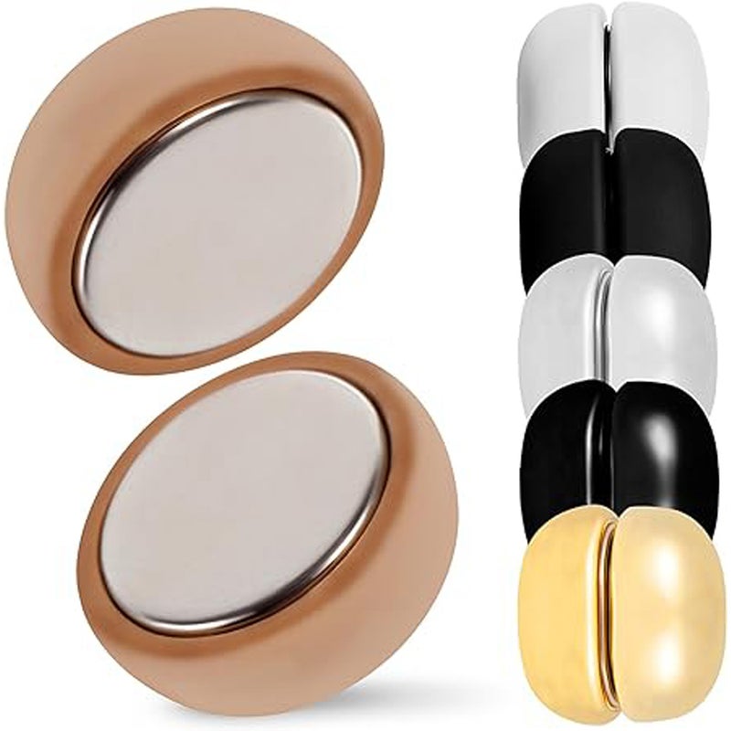 Spray Paint Shawl Pin Strong Hijab Magnetic Buttons Multi-Use Scarf Magnets Pins Scarf Accessories for Women - Image 4