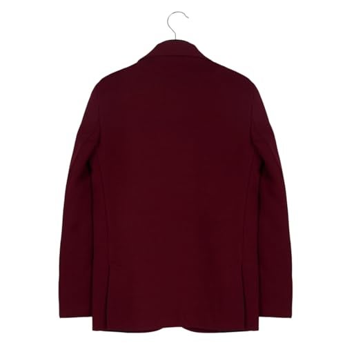 CHARCHIT Boys Regular Fit Plain Blazer and T-Shirt Maroon - Image 2