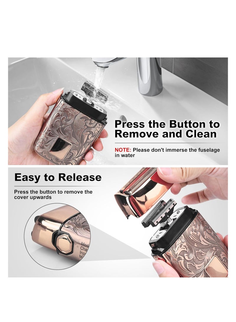 Ufree Foil Shavers Electric Razor for Men, Beard Trimmer Grooming Shaving Kit, Hair Trimmer, Cordless Head Shavers for Bald Men Barber Clippers, Birthday Gifts for Him - Image 1