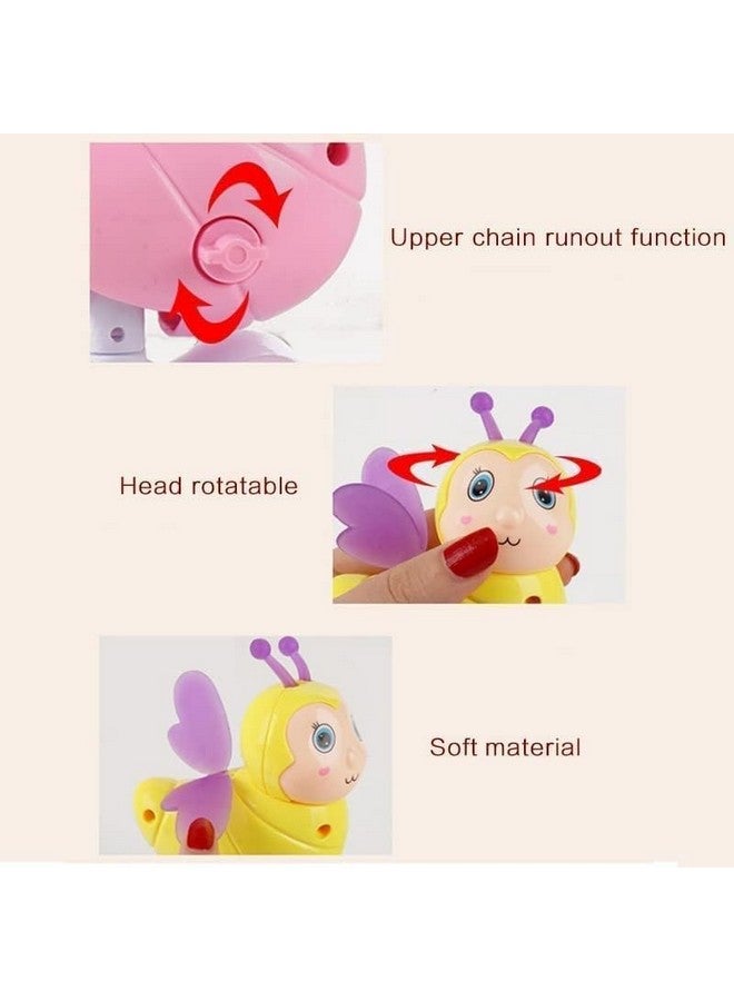 Super Toy Jumping Bird Animals Key Operated Wind Up Toys For Toddler Kids Colorful Funny Moving Toys For Babies 6-12 Months Pack Of 3 (Assorted) - Image 5