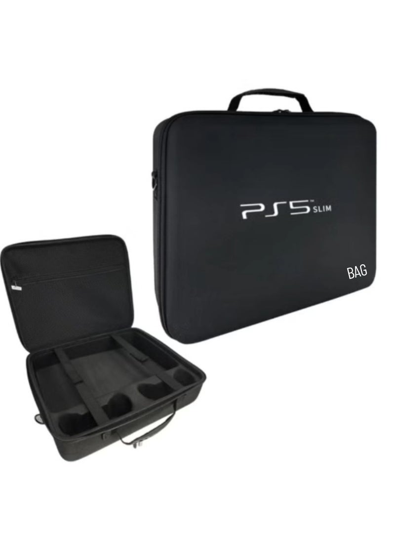 حقيبة السفر الواقية لوحدة تحكم PS5 Slim لوحدة التحكم PS5 Slim (أسود)