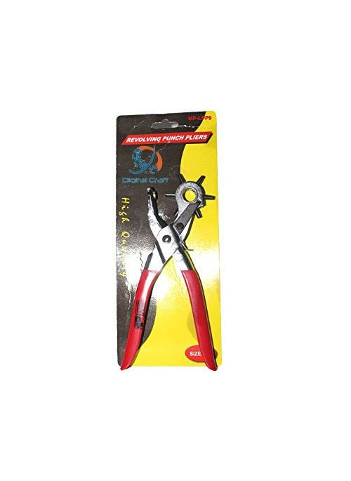 Digital Craft Digital Craft Revolving The Spring Leather Hole Punch Punching Plier Leatherworking Belt Strap  - Image 2