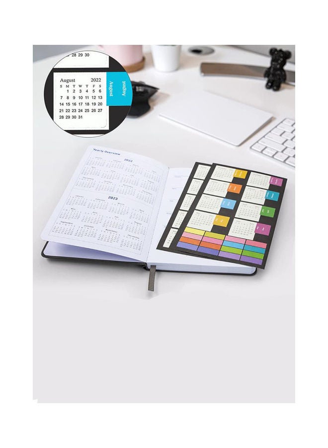 NIBEMINENT 2022-2023 Weekly And Monthly Planner Dark Brown - Image 2