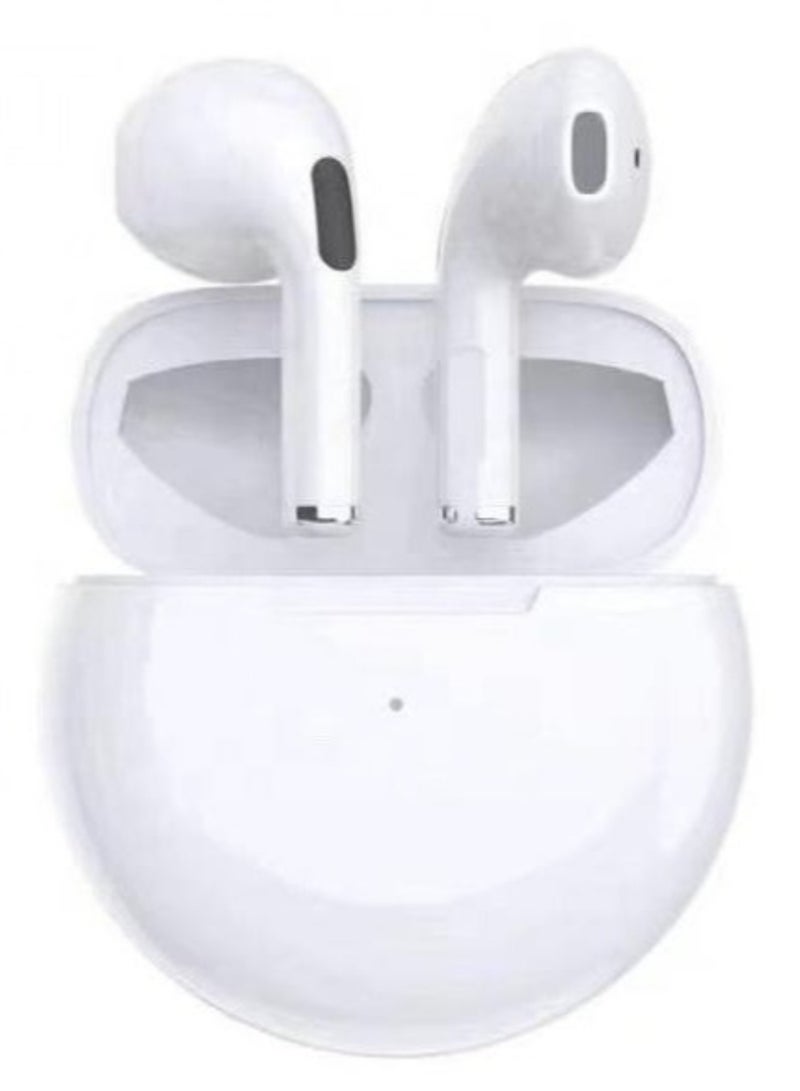 Gravity Air-12 Mini Size Wireless Earphones White - Image 1