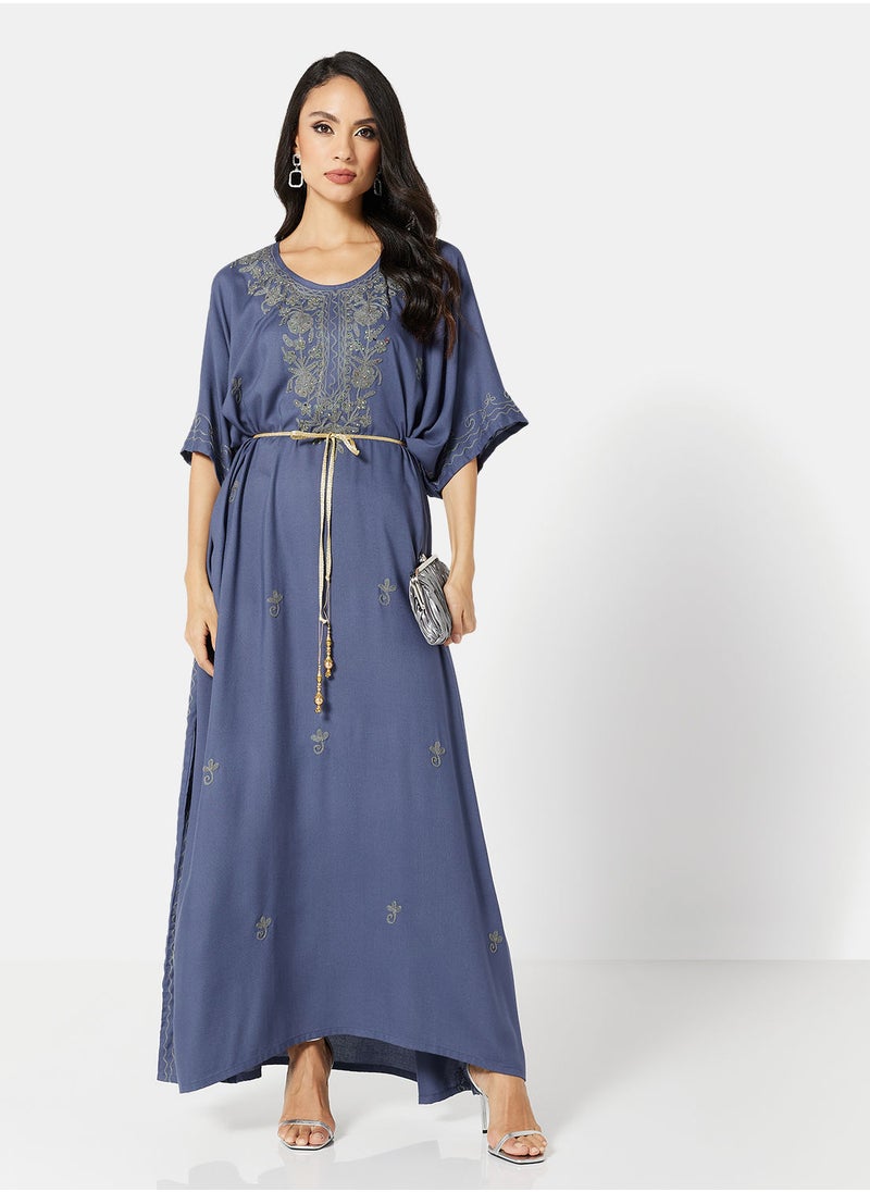 ARABIAN CLOSET EMBROIDERED KAFTAN  - Image 3
