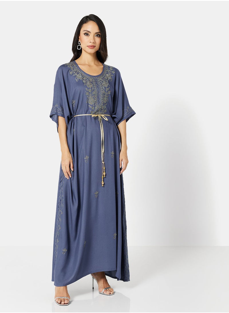 ARABIAN CLOSET EMBROIDERED KAFTAN  - Image 1