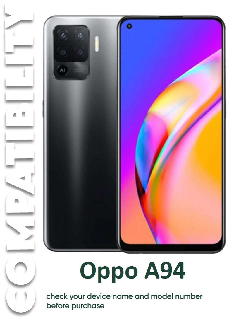 ACLIX 4 Pieces Antistatic ESD Dustproof Premium Quality High Definition Tempered Glass Screen Protector Designed For Oppo A94 - Image 3