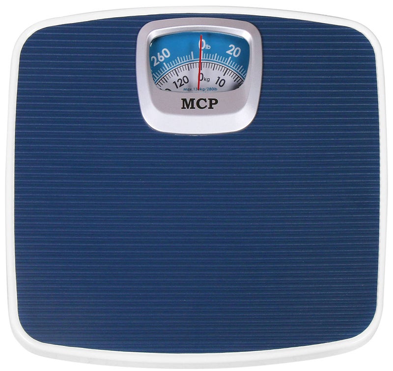 MCP Mechanical Personal Weight Machine for body weight measures upto 130kg Analog Precision Bathroom weighing scale,fitness, Accuracy 100g (Mechanical Weighing Machine) - Image 1