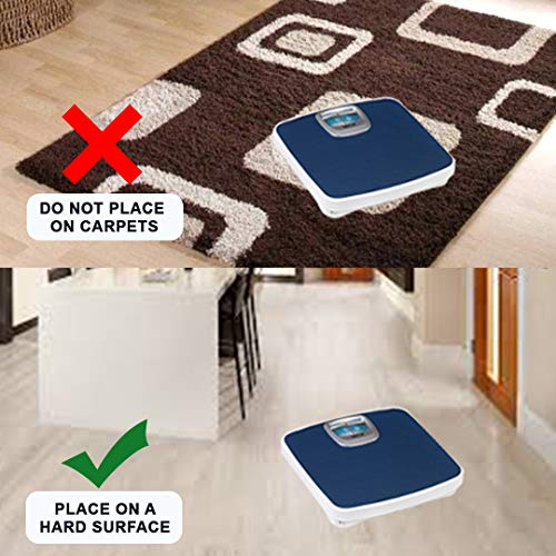 MCP Mechanical Personal Weight Machine for body weight measures upto 130kg Analog Precision Bathroom weighing scale,fitness, Accuracy 100g (Mechanical Weighing Machine) - Image 5