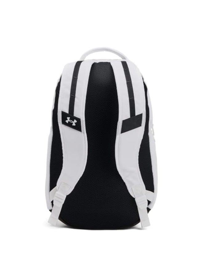 اندر ارمر حقيبة ظهر أندر أرمر للبالغين من الجنسين هاسل 6.0، (100) أبيض/أبيض/أسود، مقاس واحد يناسب أغلب الأشخاص - Image 2