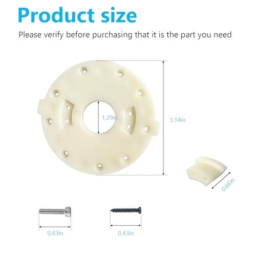 Delixike 12Foot Home Depot Skeleton Parts Swivel arm Plate of Support Repair kit Compatible with 12 Foot GiantSized Skeleton Replacement Connect The 12 Foot Skeleton arm and Head Bracket - Image 3
