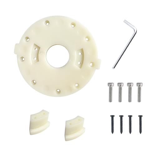 Delixike 12Foot Home Depot Skeleton Parts Swivel arm Plate of Support Repair kit Compatible with 12 Foot GiantSized Skeleton Replacement Connect The 12 Foot Skeleton arm and Head Bracket - Image 1