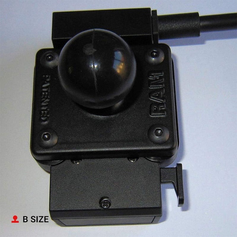 RAM Mounts RAM Urban Rider Mounts Ball Adapter with AMPS Plate - Image 3