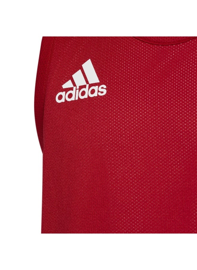 Adidas adidas Y TMS REV JRS Red Originals Kids JERSEYS  - Image 4