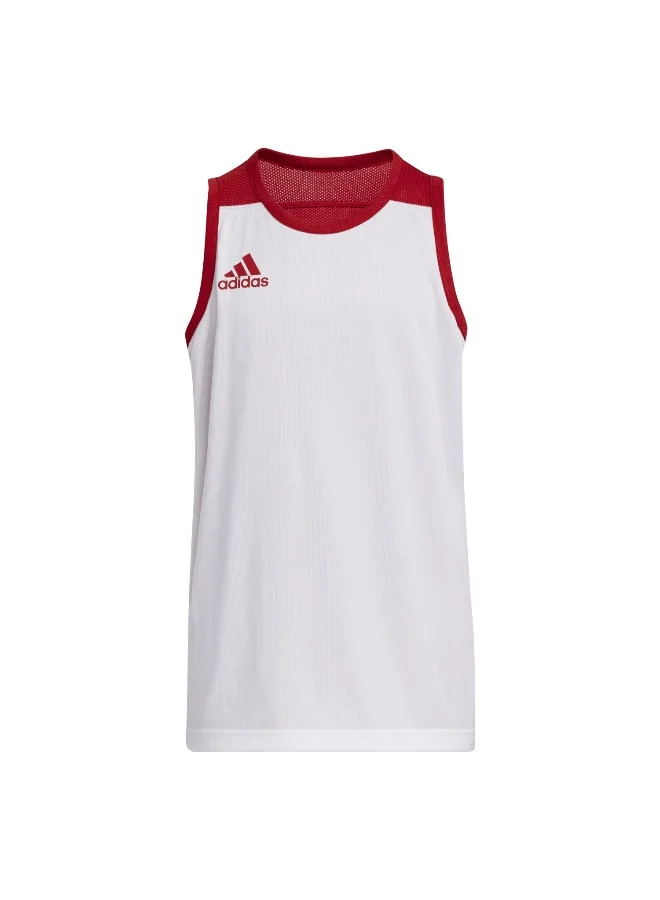 adidas قمصان Y TMS REV JRS الحمراء الأصلية للأطفال