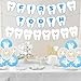 Merrystorm زينة حفلة أول سن زينة حفلة بموضوع الأسنان زينة لافتة أول سن لافتة موضوع الأسنان زينة كعكة وقبعات كعكة للأولاد زينة حفلة أول سن - Image 4