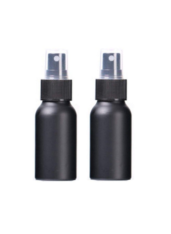 2Pcs 50Ml Black Aluminum Fine Mist Spray Bottle Portable Atomizers Empty Cosmetic Container Refillable Perfume Atomizer Bottles For Outdoor Home Cleaning Travel Skincare Liquid - pzsku/Z195876668848A4ED7C3DZ/45/_/1707976430/0392e1bb-c92e-48d0-8371-35b6b6efb706