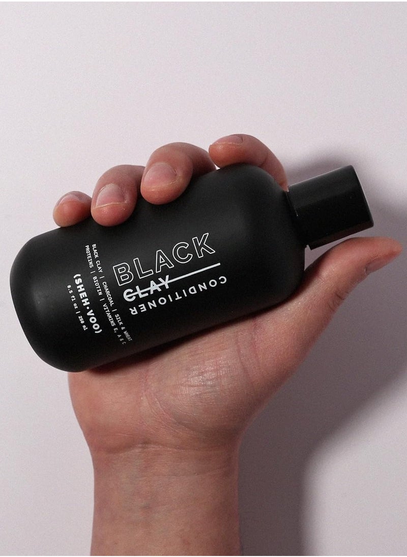 (SHEHVOO) (SHEH•VOO) Black Clay Conditioner  - Image 4