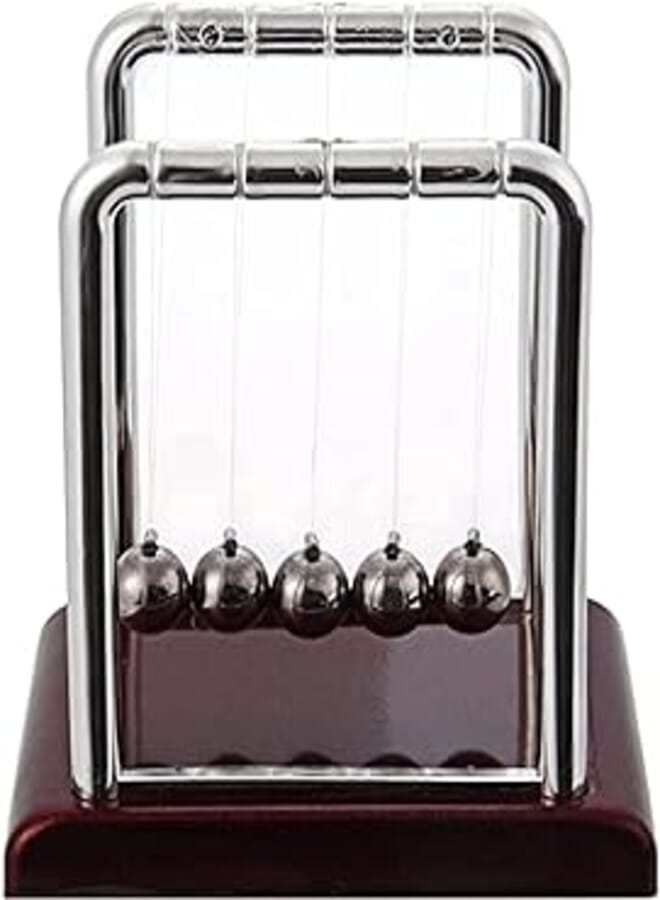 كرات التوازن من نيوتن، البندول الفيزيائي، المكتب العلمي، لعبة كلاسيكية (صغيرة)