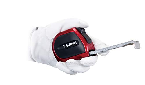Tajima SSSF-16BW 16 ft. x 1 in. Standard Steel Sigma Stop Tape Measure with Safety Belt Holder - Image 5