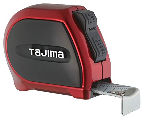 Tajima SSSF-16BW 16 ft. x 1 in. Standard Steel Sigma Stop Tape Measure with Safety Belt Holder - Image 2