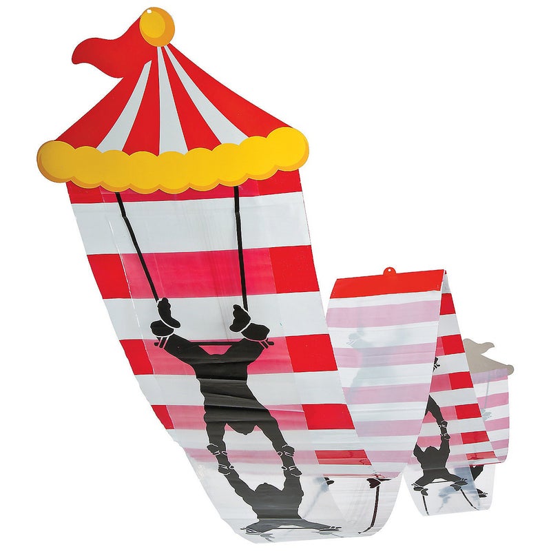 Fun Express  Trapeze Artist Ceiling Decor  Party Decor  Hanging Decor  Misc Hanging Decor  VBS Vacation Bible School SuppliesDecor  1 Piece