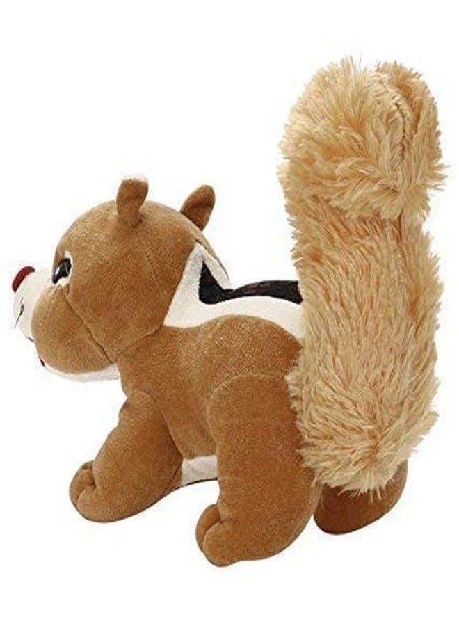 Future Shop Pack of 4 Elegant Soft Animals Stuffed Plush Fur Soft Toys Combo Set for Kids/Childrens/Boys/Girls Playing Birthday Gift Squirrel, Panda, Fish, Giraffe - Image 5