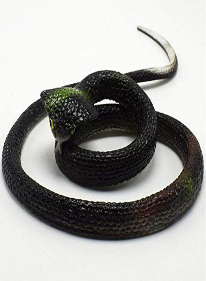 Munmoll Prank Snakes Toys Gifts,Best Prank Gifts for Friends and Love Ones Multi Color Rubber Snack Toys for Kids, 30-inch-Pack of 1 Pranks Gifts Toy Birthday - Image 1