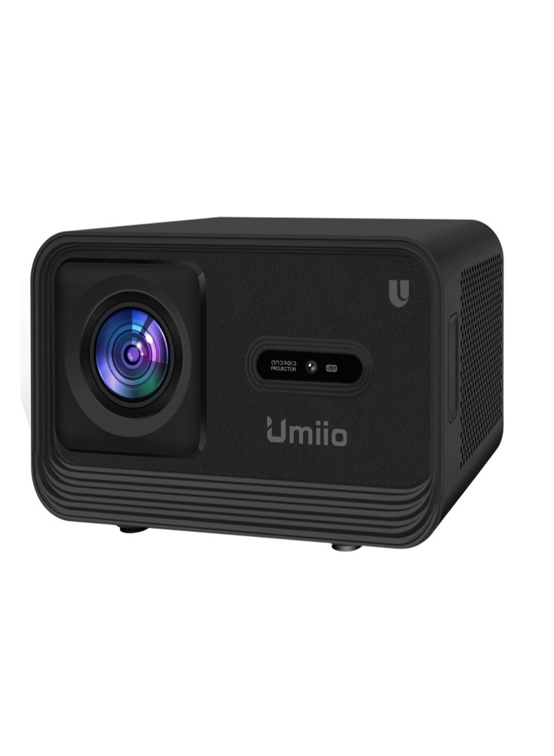 أوميو جهاز عرض ذكي Umiio K10-U8 Pro | دقة 1080P HD، دعم 4K، أندرويد 11، سطوع 7000 لومن، واي فاي 5G وبلوتوث 5.2، شاشة 200 بوصة، مكبرات HiFi - Image 1