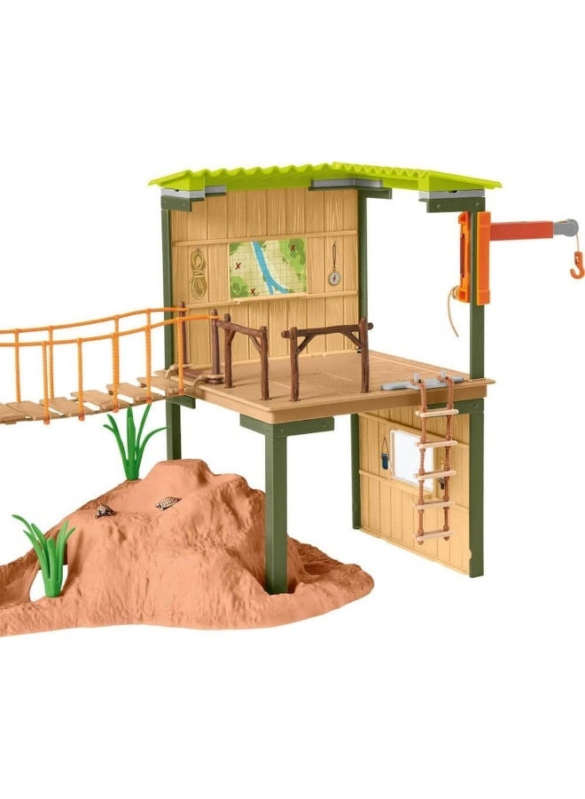 Schleich 42507 Adventure Station Wildlife Toy Playset - Image 3