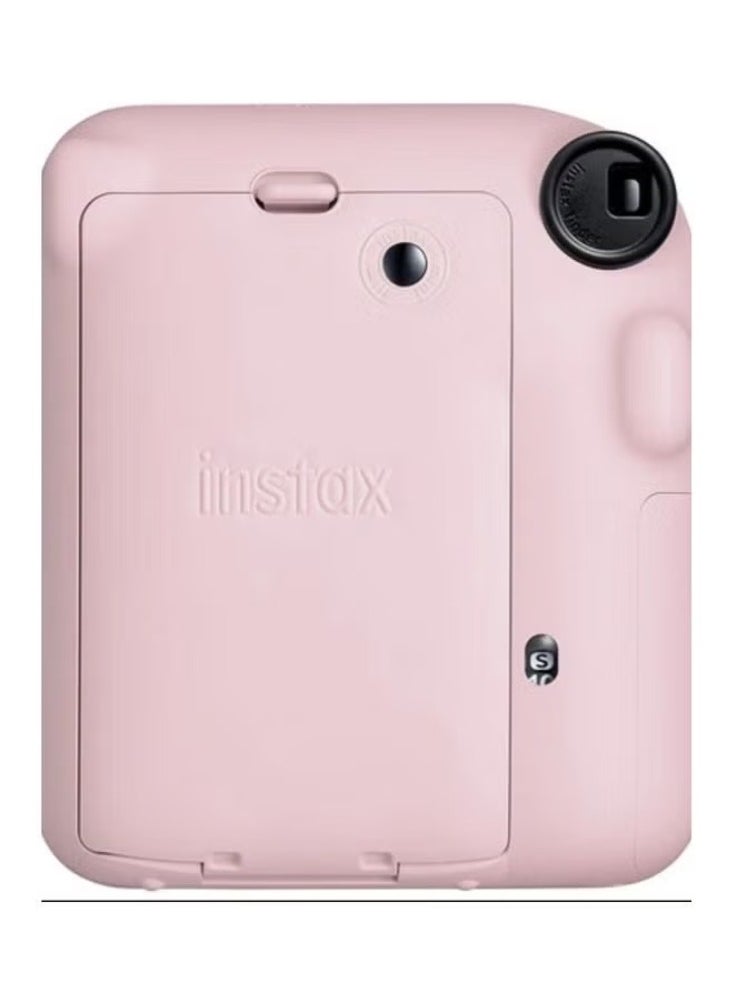 Generic Instax Mini 12 Instant Film Camera With Pack Of 10 Films Blossom Pink  - Image 2