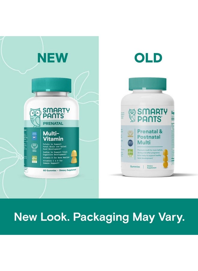 سمارتي بانتس فيتامينات ما قبل الولادة للنساء من SmartyPants، حلوى جيلاتينية متعددة الفيتامينات: فيتامينات ما قبل الولادة وما بعدها، البيوتين، ميثيل فولات، فيتامين د3، فيتامين سي، فيتامين ب12، فيتامين ب6، فيتامين أ، فيتامين ك والزنك، 60 قطعة (إمدادات لمدة 30 يومًا) - Image 2