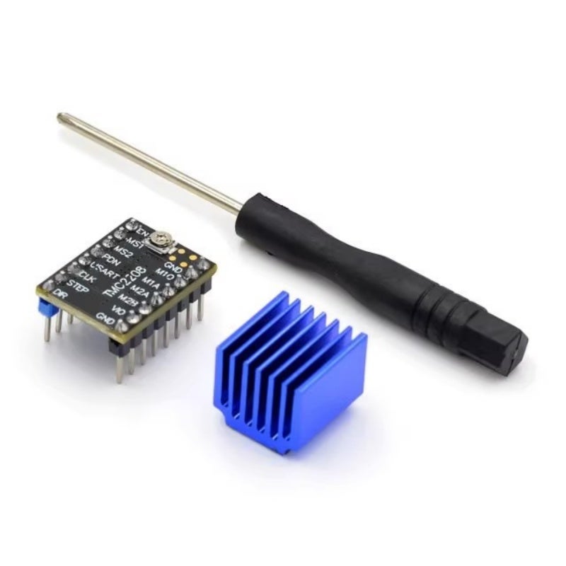 Tmc2208 Stepper Motor Driver: 4pcs Blue Ultra-Quiet Module With 256 Subdivision, 1.2A Continuous Current, 2A Peak Current, 4.75-36V Voltage Range - Replaceable For Tmc2100 A4988 Drv8825 Lv8729 Motor D - Image 5