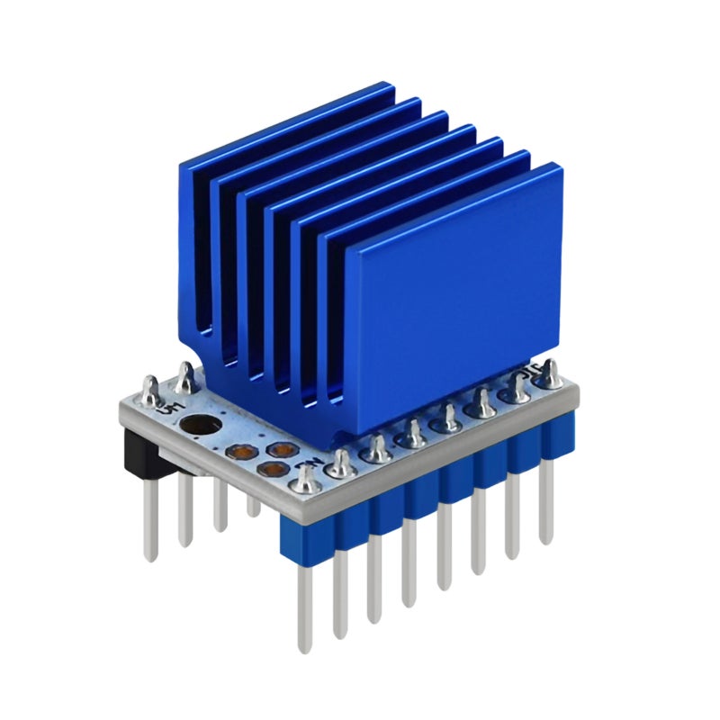 Tmc2208 Stepper Motor Driver: 4pcs Blue Ultra-Quiet Module With 256 Subdivision, 1.2A Continuous Current, 2A Peak Current, 4.75-36V Voltage Range - Replaceable For Tmc2100 A4988 Drv8825 Lv8729 Motor D - Image 4