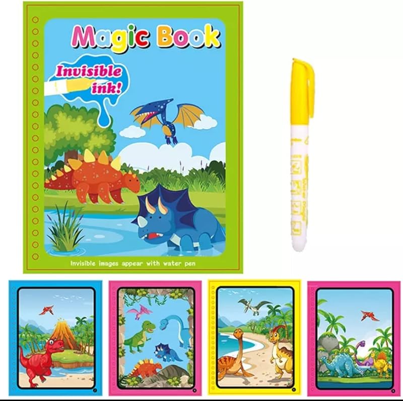 Generic Boy's & Girl's Forest Animals Magic Coloring Book with Water