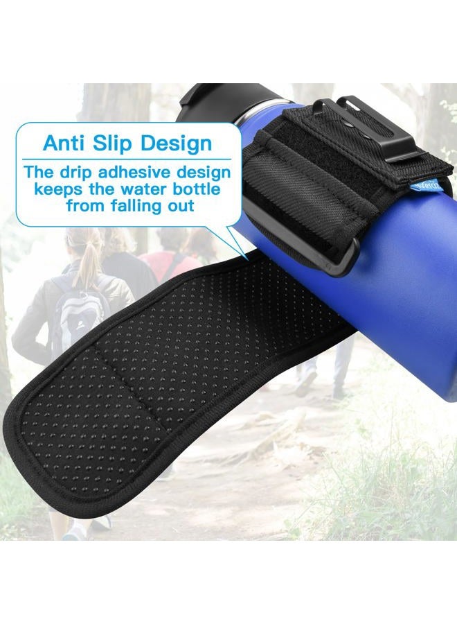 Xxerciz Water Bottle Carrier Holder with Belt Clip Bottle Carrier Sleeve for Mineral Bottle Beverage Bottle and Other Small Water Bottles on Outdoor Walking Hiking Traveling - Image 4