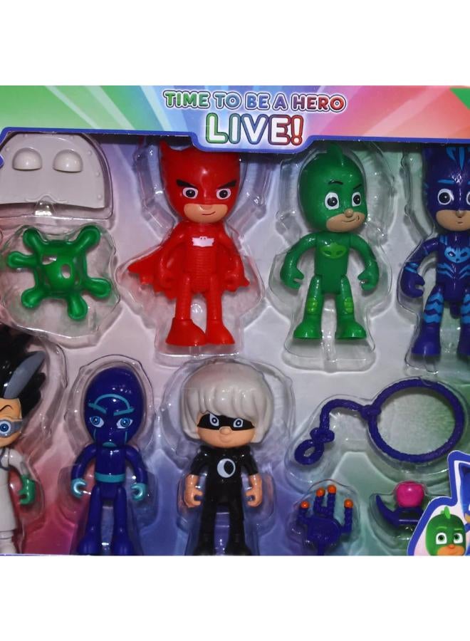 PJ Masks Action Figures Set - 6 Pcs - Image 3