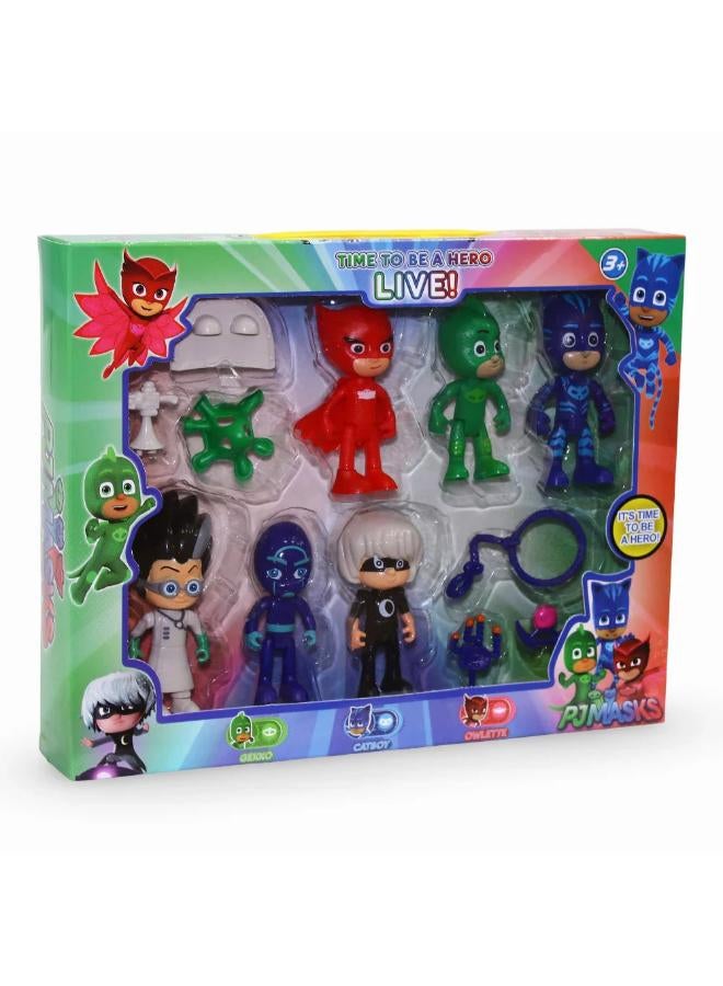 PJ Masks Action Figures Set - 6 Pcs - Image 1