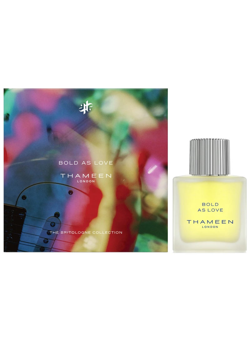 THAMEEN THE BRITOLOGNE COLLECTION BOLD AS LOVE COLOGNE ELIXIR 100ML