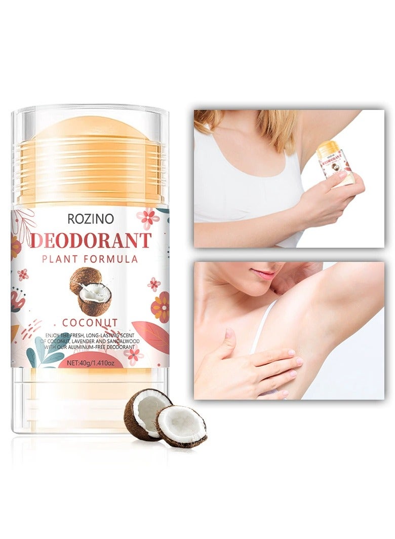 Rozino Deodorant cream antiperspirant lotion for women to remove odor from armpits for a long time in spring and summer to relieve odor underarms - Image 1