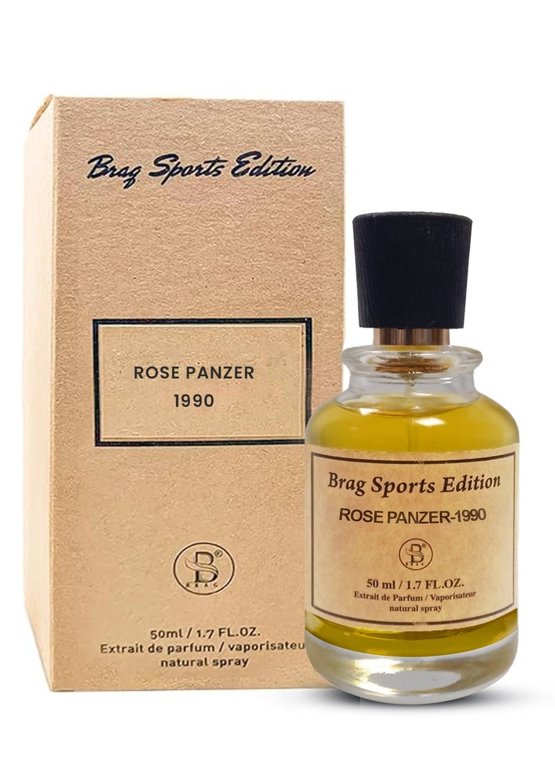 ROSEMOUNT Brag Sports Edition Rose Panzers 50ml Perfumes for Men | Best Arabic Long Lasting Perfume | Perfect Oud Men's Fragrance | Perfect Scent for Special OccasionsBrag Sports Edition Rose Panzers 50ml Perfumes for Men Best Arabic Long Lasting Perfume Perfect Oud Men's Fragrance Perfect Scent for Special Occasions - Image 2