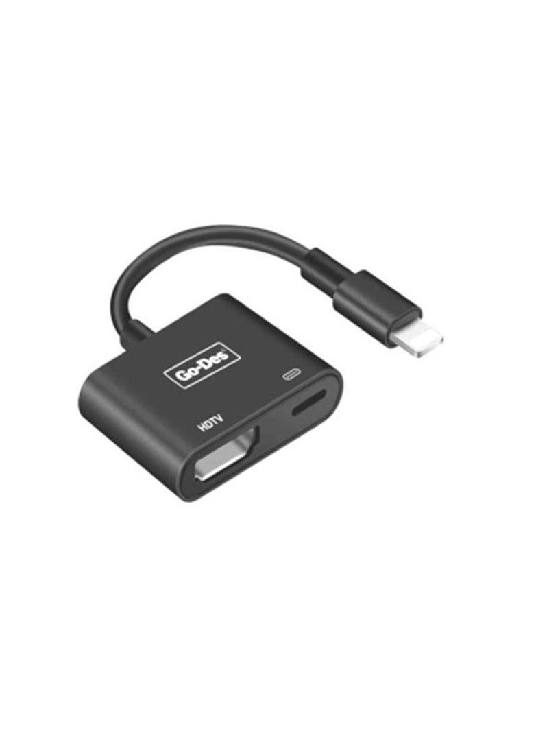 Go-Des Lighting To HDMI Dual Output Video Converter - Image 1