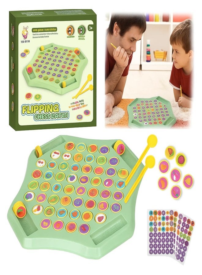 Foroly Memory Flip Chess Game – Montessori Matching Puzzle Board for Kids | Fun & Educational Travel Game for Toddlers, Preschoolers & Kindergarten Learning Activities | Gift for All - Image 1