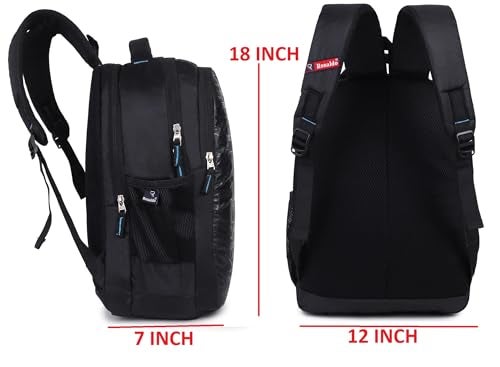 Ronaldo 18 Inch Unisex Laptop Backpack Printed Travel, School, College & Office Multi-Utility Daypack with Printed Design - Image 3