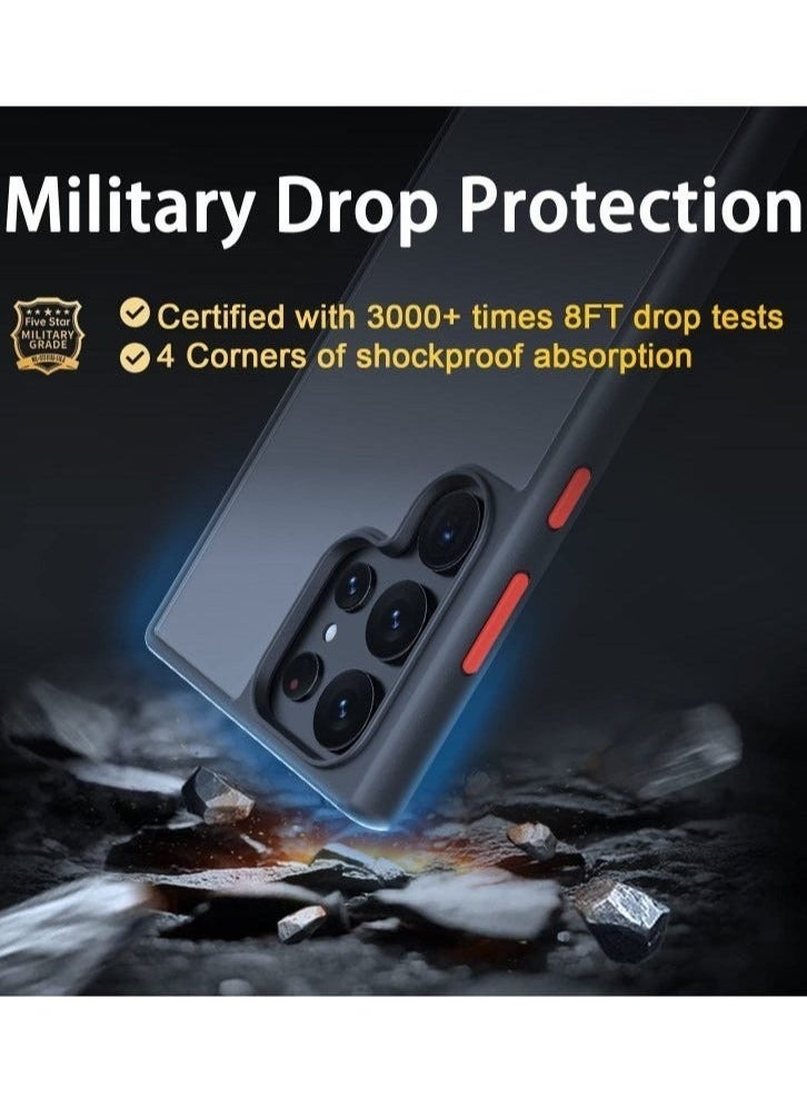 Likgus - Samsung Galaxy S22 Frosted Shock-Absorbing Phone Case - Image 1