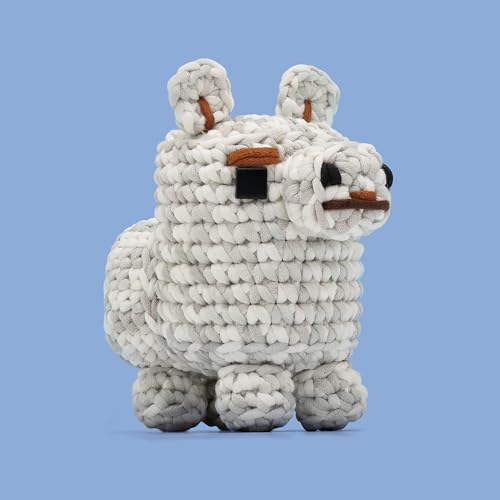 The Woobles Minecraft Crochet Kit – Beginner Crochet Kit for Adults and Young crafters, Easy Knitting Kit with Woobles Yarn, DIY Crafts, Crochet Animals, Minecrafts, Gift for Gamers & Crafters (Llama) - Image 2