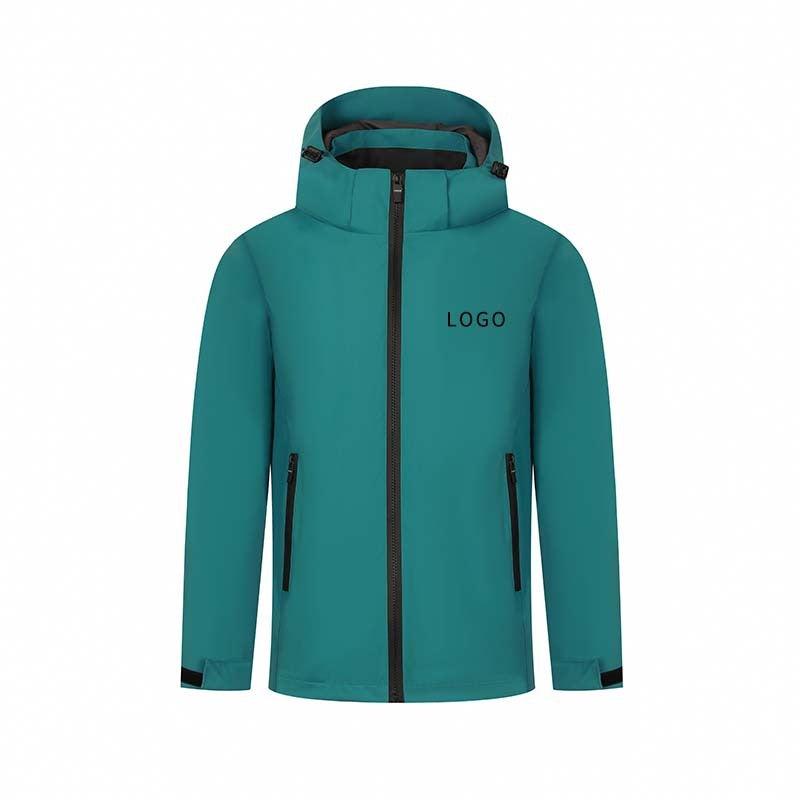 Outdoor Single-Layer Rush Clothes Hooded Thin Casual Sports Windbreaker Waterproof Wear-Resistant Climbing Suit Group-Buying Work Clothes - Image 1