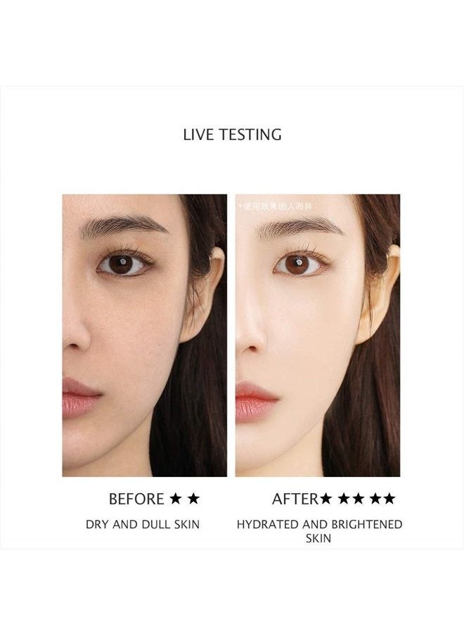 Fullerenes Essence Moisturizing Emulsion Nourishment Protection Anti Wrinkles Sodium Hyaluronate Hydration Elastic Skin Natural Extract Beauty Enhancement