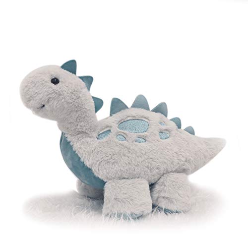 TCBunny Baby Dinosaur Bedtime Stuffed Animal Plush Toy 15 StephanStegosaurusGrey - Image 1