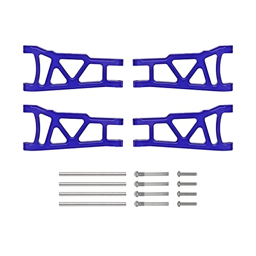 GTHELE 4Pcs FrontRear Aluminum Suspension AArms Replacement of 3655x for RC Traxxas 110 Slash Stampede 4x4 4WD Rally XO1 Option Hop Ups - Image 1
